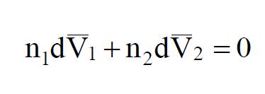 Relacja Gibbsa-Duhema Gdy znana jest objętość jednego ze składników, do obliczania cząstkowej objętości molowej drugiego ze składników wykorzystujemy relacje Gibbsa-Duhema Dla układu dwuskładnikowego