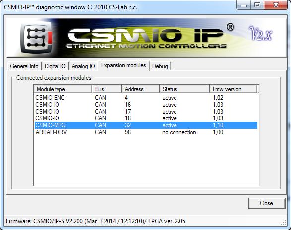 7. Konfiguracja programu Mach3 Jedną z zalet modułu CSMIO-MPG jest to, że prawie w ogóle nie wymaga konfiguracji.