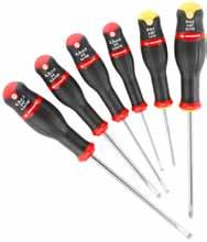 Wkrętaki - Klucze trzpieniowe Końcówki o przykręcania Wkrętaki NXRP - Wkrętak PROTWIST o śrub Torx Plus Zgone ze specyfikacją Torx Plus. Grot z węglika krzemu: soliność i wytrzymałość na zginanie.