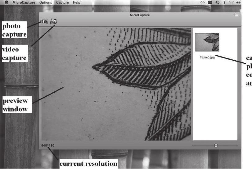 Jak zainstalować oprogramowanie Otwórz folder MicroCapture na pulpit. Otevřete složku mac mac ai skopiuj zkopírujte MicroCapture na plochu.