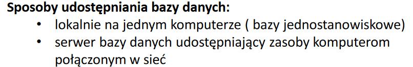 ZSE - Systemy baz danych 3 System zarządzania bazą danych musi posiadać mechanizmy: umożliwiające administrowanie zbiorami danych umieszczonymi w bazie zapewniające bezpieczeństwo i integralność