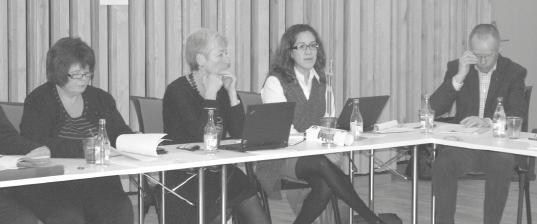 » Delegacja sz wedzk a. Od lewej: S. Svenson, M.L. Hilmersson, M. Gomez-Johannesson, R. Kaliff 3.4.