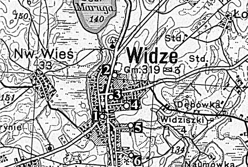 Dane dla drugiej połowy XIX w. różnią się bardzo i niejednokrotnie są ze sobą sprzeczne. Według Słownika geograficznego Królestwa Polskiego w 1860 r.