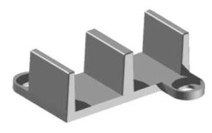 ZESTW DRZWI PRZESUWNYCH DO MELI NEUTRLNYCH - TYP PR-C2 SLIDING KITS FOR NEUTRL DOORS - TYPE PR-C2 PR-C-1395 / 1396 / 1397 PR-C-1415 SZYN NOŚN SUPPORT RIL wykonana z aluminium anodowanego PR-C-1395