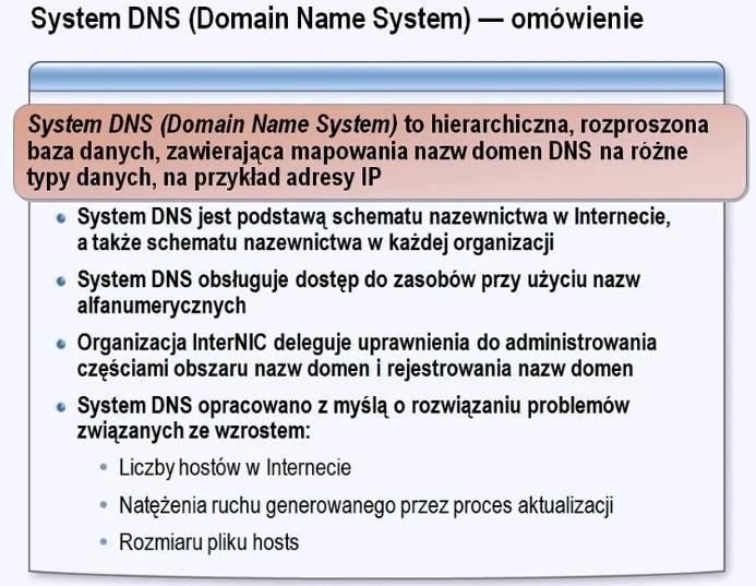 Rozpoznawanie nazw hostów przy użyciu systemu DNS Active Directory jest mocno powiązane z DNS.