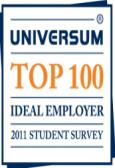 2012 Top 100 Ideal Employer (Universum, 2013, 2011) ACCA Approved