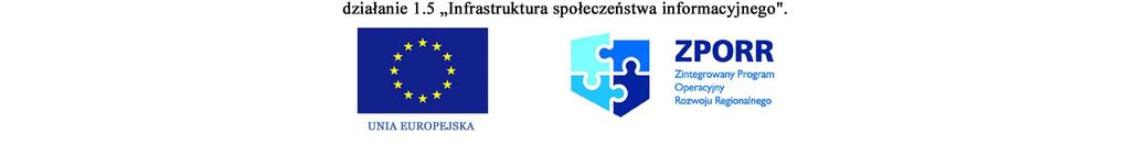 3. Zasady stosowania znaków specjalnych. W przypadku konieczności zastosowania znaków specjalnych takich, jak flaga Unii Europejskiej, logo ZPORR itp.