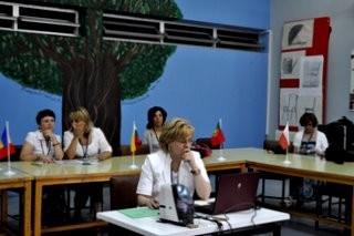 Po południu odbyliśmy spotkanie u burmistrza Katerini, który scharakteryzował swój region oraz