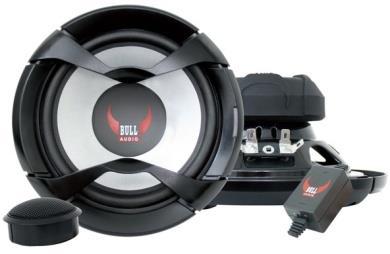 BULL AUDIO 350920 2-drożny zestaw głośników CS-6 165mm woofer z membraną PP 25mm jedwabny