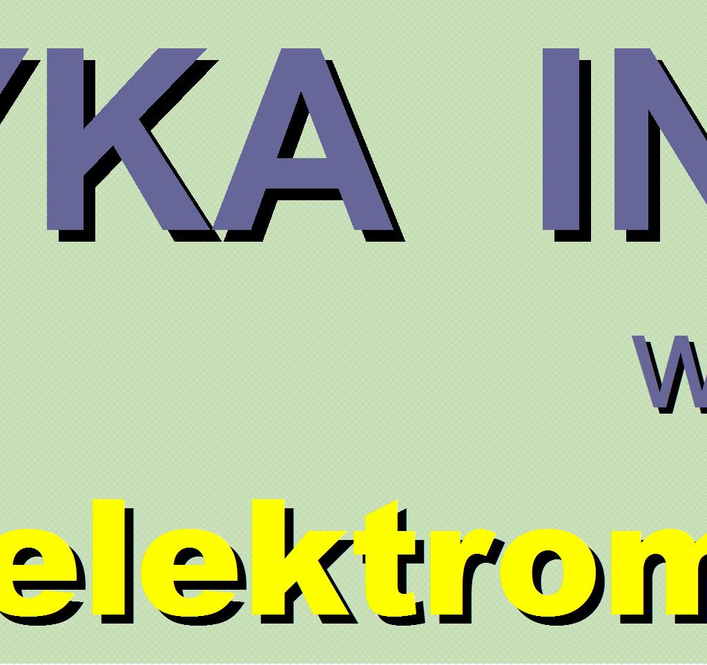 pl/pracownicy/naukowo-dydaktyczni/bielecki-slawomir Zakres wykładu Energia pola elektrycznego i siły mechaniczne w polu elektrycznym Energia pola magnetycznego i siły mechaniczne w polu