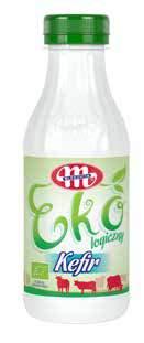 Kefiry, mleko zsiadłe Kefir, curdled milk / Кефир, простокваша Kefir POLSKI naturalny 400 g Natural kefir 400 g Кефир натуральный 400 г
