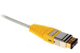 Patchcord BKT.NL MMC 4P / MMC 4P, S/FTP 10GbE, LSHF Patchcord BKT.NL MMC 4P / RJ45, S/FTP 10GbE, LSHF Charakterystyka : Charakterystyka : ź Typ wtyku 1: BKT.NL MMC 4P ź Typ wtyku 2: BKT.