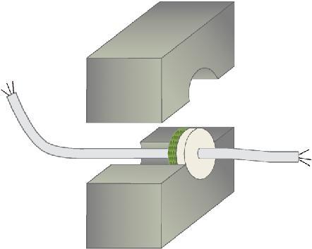 Stalowe przewody wentylacyjne 1000x1000 lub Ø1100mm głęb. 15mm Szer. 30mm Wełna min. głęb. 25mm, gęstość 140kg/m 3 z obu Płyta z wełny mineralnej. głęb. 40mm, gęstość 140kg/m 3 [Rys.