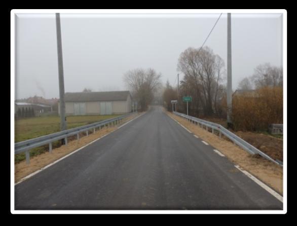 zrealizowało na terenie naszej Gminy zadanie drogowe o