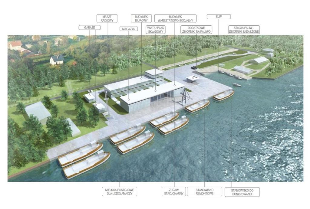 1B.3 - BUDOWA INFRASTRUKTURY POSTOJOWO- CUMOWNICZEJ.