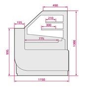 UŻYTKU ADVANTAGES ZALETY security glass system bezpieczne szkło i system otwierania energy saving system oszczędność energii elektrycznej multiplexable system modułowy temp.