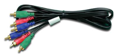 Kabel RCA Component dla sygnału YPbPr o długości 1,8m