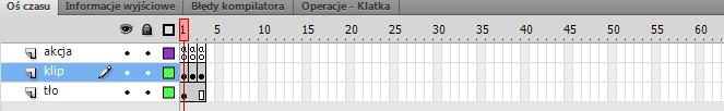 Jeśli wstawiasz skrypt na warstwie efekt to nie zapomnij o wstawieniu pustej klatki kluczowej (F7) do klatki 71 i następnie klatki kluczowej (F6 lub F7) do klatki 90.