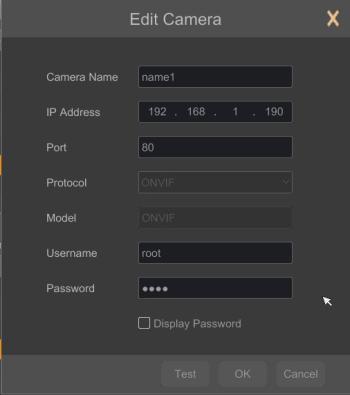 NVR-6332-H2,NVR-6316-H1,NVR-6308P8-H1,NVR-6304P4-H1 User s manual ver.1.0 NVR OPERATING Enter the address in the IP ADDRESS and set the masks in the SUBNET MASK then press the OK button to save the settings.