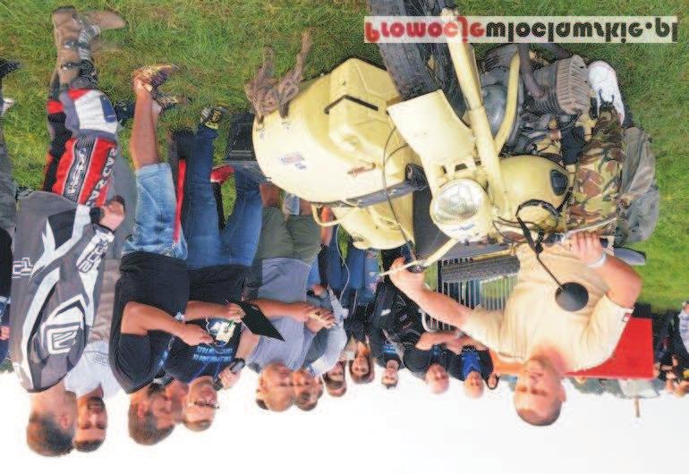 13 Trudno wyobrazić sobie imprezy w naszej gminie bez zlotu motocykli. Jeden z weekendów sierpniowych należał właśnie do miłośników dwóch kółek.