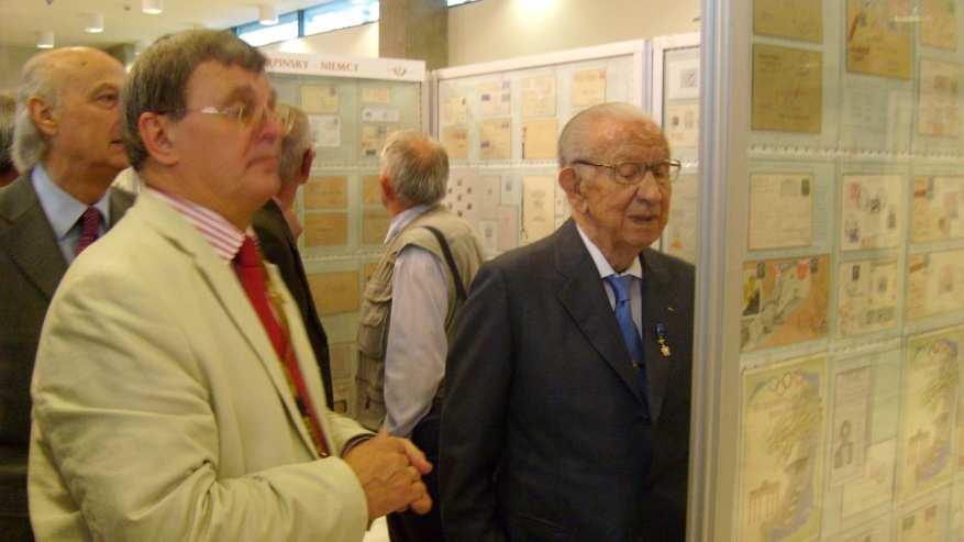 OLIMPIJSKIEJ Warszawa, 2009 Juan A. Samaranch w towarzystwie kol.