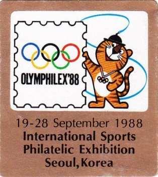 6.b Światowe Wystawy Filatelistyki Olimpijskiej