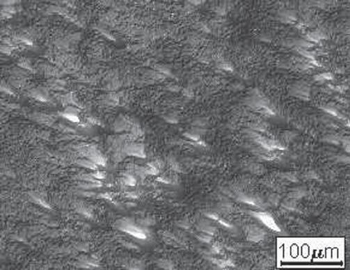 4. A picture of quartz plate with tin oxide layer deposited from powder in result of electrical explosion in open polyethylene combustion boat.