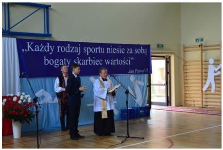 Otwarcie sali gimnastycznej w