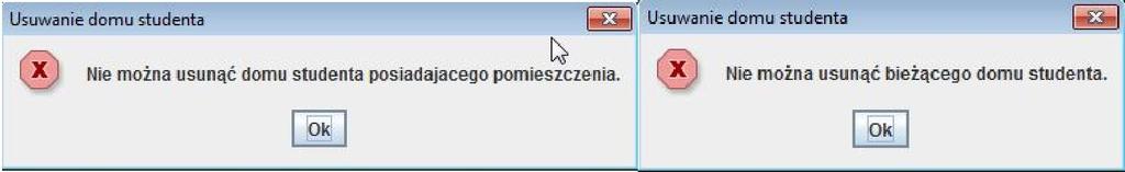 Aby dodać nowy dom studenta należy uruchomić ekran dodawania i uzupełnić wszystkie wymagane dane.