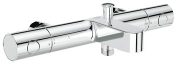 5 34 321 002 chrom 34 321 002 Grohtherm 1000 Cosmopolitan M bateria prysznicowa z termostatem, z zestawem prysznicowym Zestaw termostatyczny Grohtherm 1000 Cosmopolitan M 1/2" (34 065 002) Zestaw