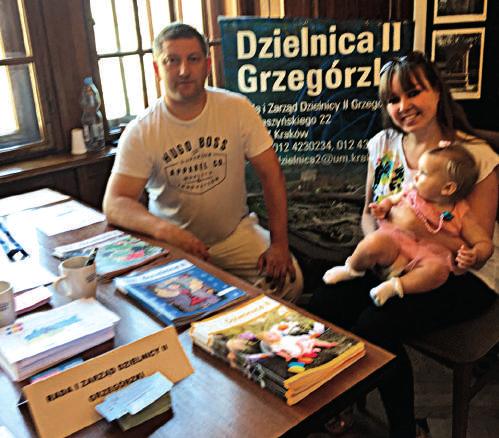 Podczas Dnia Otwartego Magistratu zaprezentowały się krakowskie dzielnice, w tym także Rada Dzielnicy II Grzegórzki.