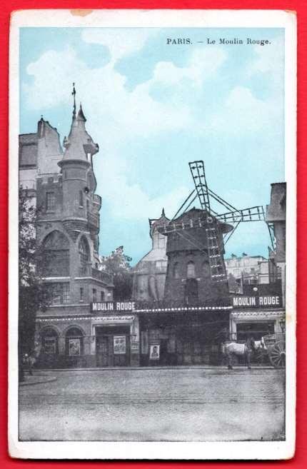 Pocztówki Moulin Rouge