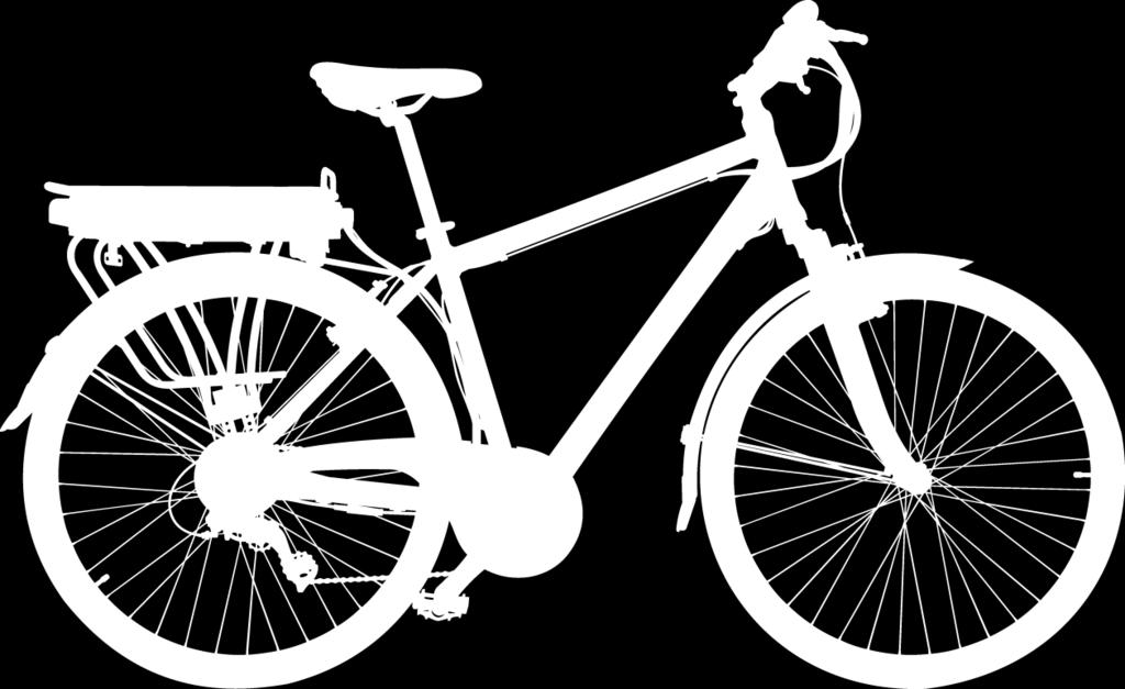 Opis roweru elektrycznego: 2 1 4 5 3 6 7 1. Wyświetlacz LCD 2.