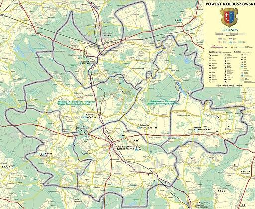 3.2. Położenie, powierzchnia, ludność, Powiat kolbuszowski leży w północno - zachodniej części województwa podkarpackiego.