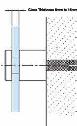 x 6mm deep Ściana Wall 3 22. O16 1 M12x1.