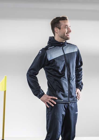 BLUZA Z KAPTUREM z funkcjonalnego materiału dla zapewnienia komfortu noszenia