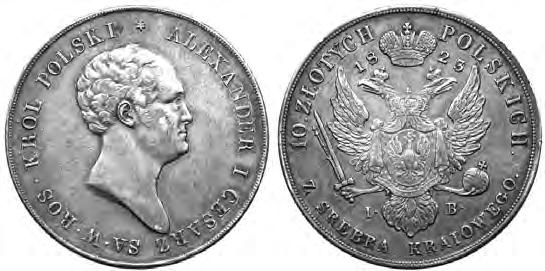 2 720 702 ** Grosz koronny 1823 5 046 096 * 5 046 096 ** po kilkuwiekowej eksploatacji kruszców są przedstawione tu monety, upamiętniające fakt wydobycia miedzi w Polsce.