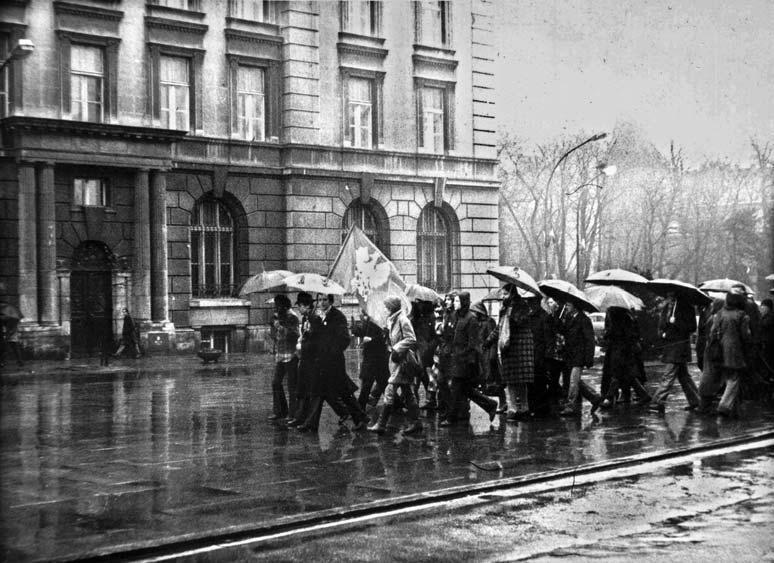 Fot. AIPN Manifestacja Konfederacji Polski Niepodległej 11 listopada 1979 r.
