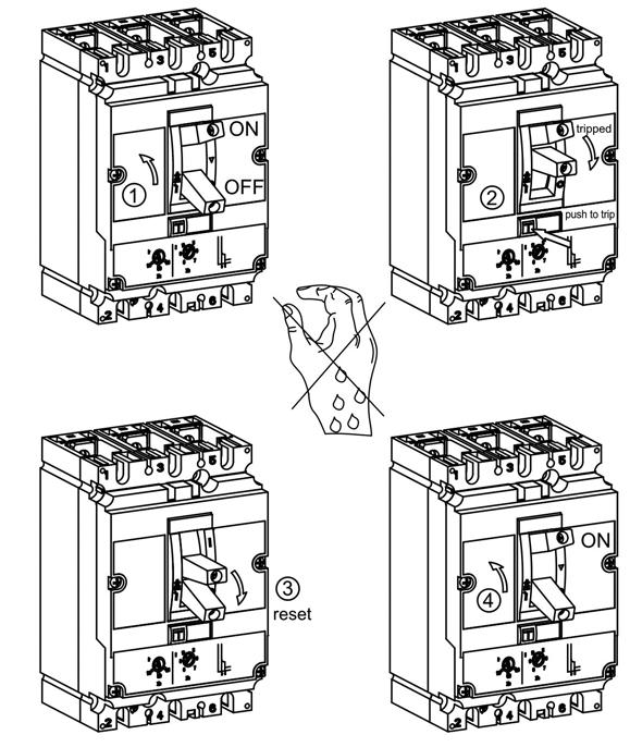 16 w Seria MZ Wyłączniki i rozłączniki kompaktowe Typ N Typ A 
