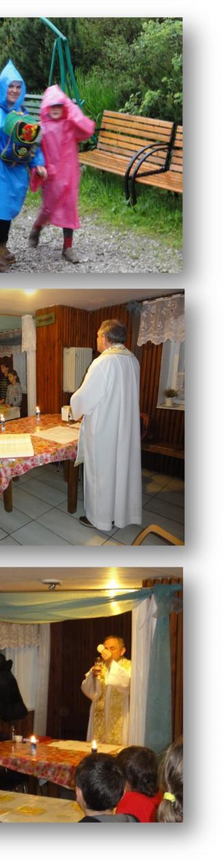 Jednak po dotarciu do schroniska "Czertak" w Czarnowie, na małych turystów czekała miła niespodzianka.