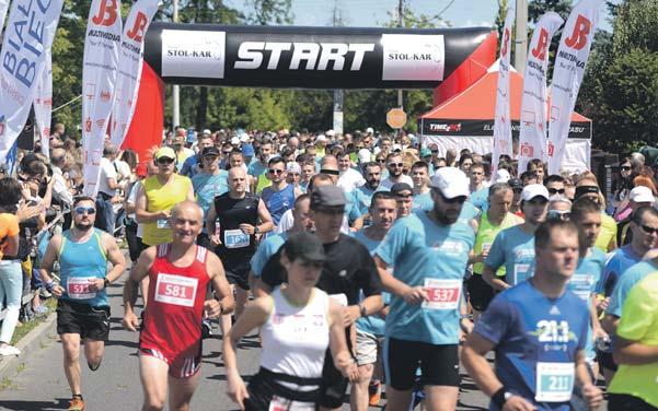 Bieg na 10 km wygrał Damian Świerczewski (Ostrołęka), drugi przybiegł Gillaume Colliou (Monaco), a trzeci Jean-Marc Leandro (Siedlce).