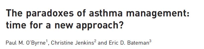 1. Pomimo faktu, że u podłoża rozwoju astmy leży stan zapalny, który nasila się w momencie zaostrzeń, SABA w monoterapii są rekomendowane w 1 kroku leczenia wg aktualnych wytycznych 2.