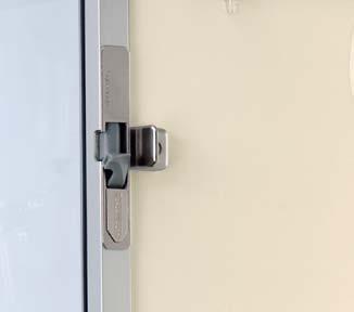 Soft-close AL Do drzwi z ramami aluminiowymi 