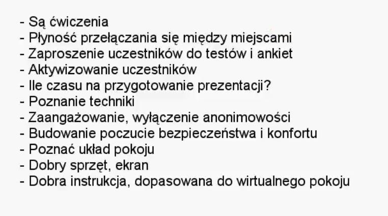 Co było ważne w