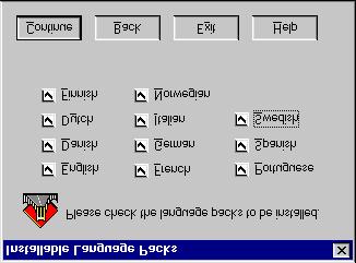 5. :\ELHU] P\V] M]\N NRPXQLNDWyZ SRGF]DV LQVWDODFML DQJLHOVNL IUDQFXVNL QLHPLHFNL ZáRVNL KLV]SDVNL OXE QLGHUODQG]NL.OLNQLM Ä2. DE\ NRQW\QXRZDü =RVWDQLH Z\ZLHWORQH RNQR powitalne. 6.
