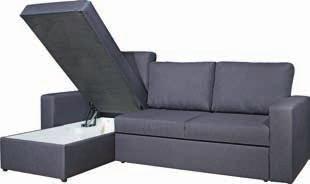 Powierzchnia spania 115x190 cm. S190 x W88 x G100 cm 1 SZT.