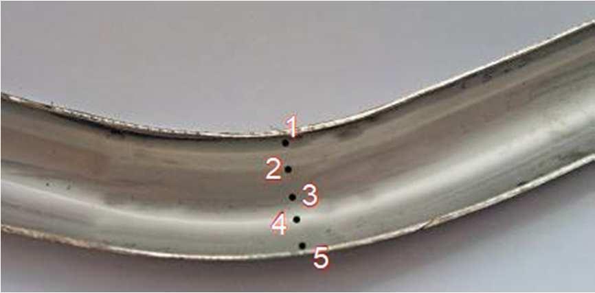Shaping thin-walled elements using zone laser heating 177 towanym stanowisku kontynuowano próby gięcia rurek oraz profili z podgrzewaniem laserowym.