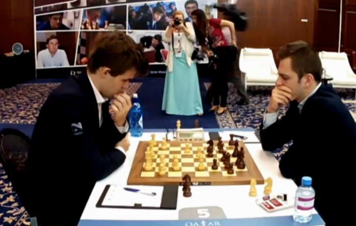 : 0,5 Kramnik Karjakin 0,5 : 0,5 Sasikiran Mamedjarow 1,0 : 0,0