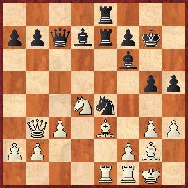 2818.Obrona sycylijska [B24] IM Slavin (Rosja) 2388 GM Aravindh (Indie) 2486 1.e4 c5 2.Sf3 Sc6 3.Sc3 e6 4.g3 Sf6 5.Gg2 d5 6.ed5 ed5 7.d4 cd4 8.Sd4 Ge7 9.Sce2 0 0 10.h3 Se4 11.0 0 Gf6 12.c3 We8 13.