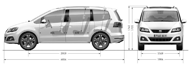 WYMIARY DOSTĘPNOŚĆ SILNIKÓW BENZYNA 1.4 TSI 150 KM (110 kw) 1.